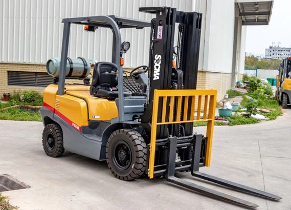 dual fuel forklift