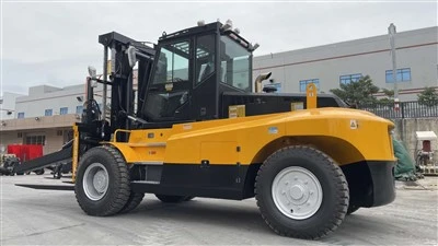 16t 16ton kraftig gaffeltruck med rørklemme rørstabilisator