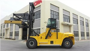 45 tons containerhåndteringsgaffeltruckspreder