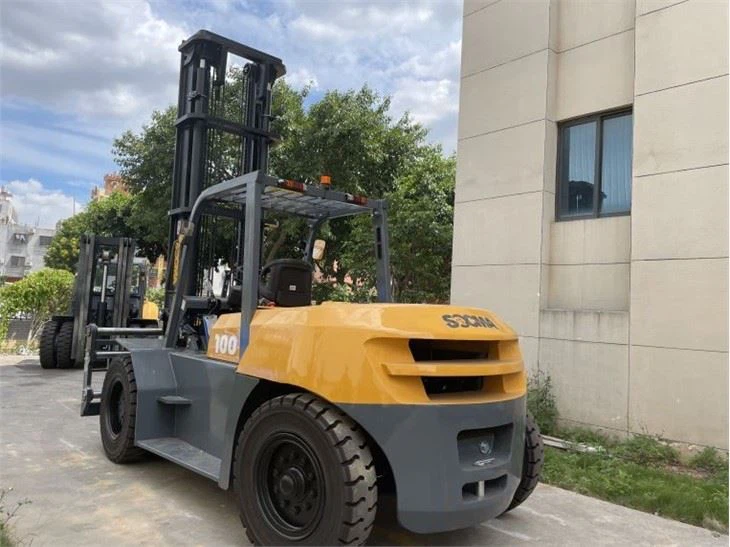 10 Ton Small Forklift Truck SOCMA Chinese Machine Same As JCB HELI