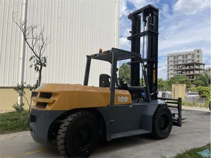 10 Ton Small Forklift Truck SOCMA Chinese Machine Same As JCB HELI