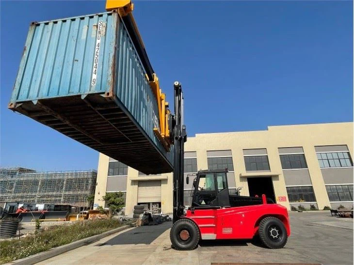 15 Ton Forklift Attach Container Clamp Work For Empty Container