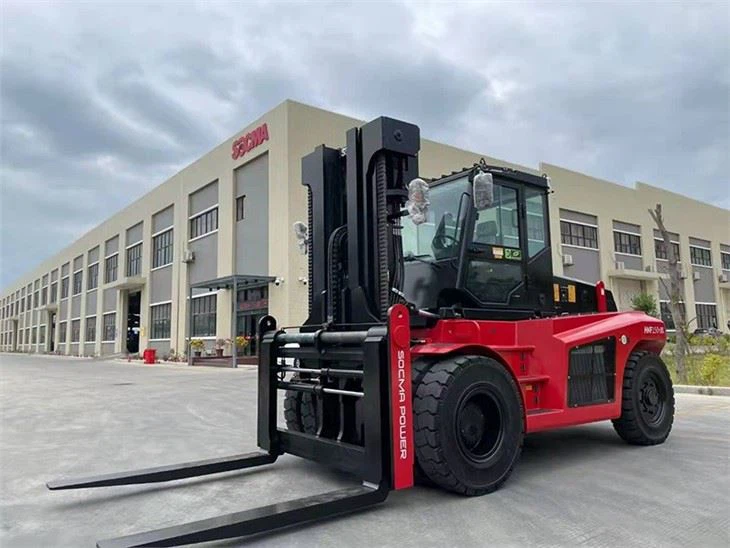 SOCMA elektrisk 15T kapacitet gaffeltruck