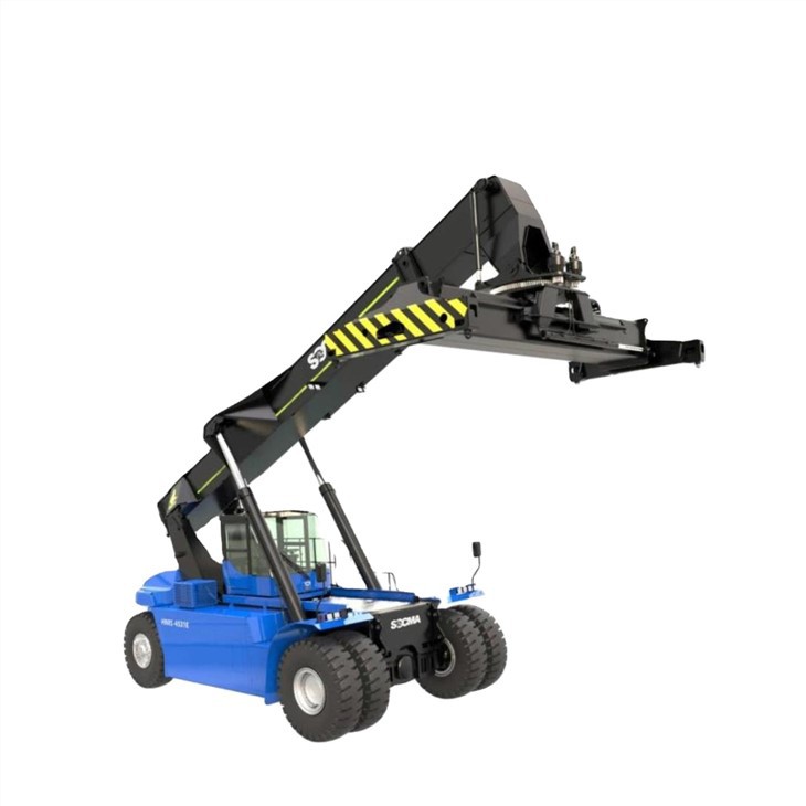 SOCMA Electric 45T Reach Stacker til Container Low Carbon Port Udstyr