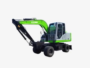 12TON ELEKTRISKE HJUL GRAVEMASKIN Lithium Ion